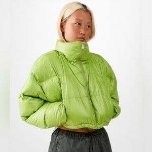 Urban Outfitters Green Puffer Jacket💚